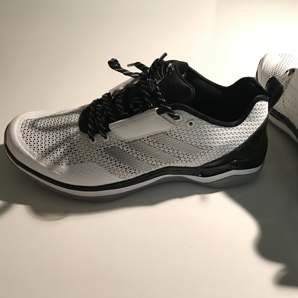 Adidas Speed Trainer 3 White/Metallic Silver/Black